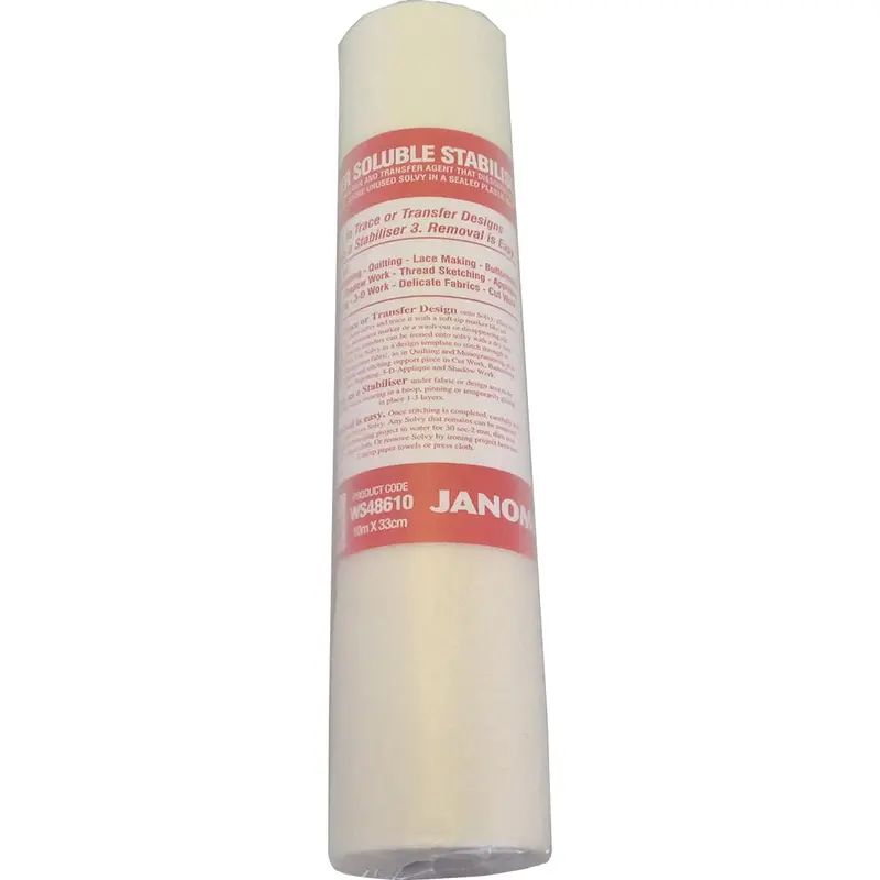 10M Roll Solvy Water Soluble Stabilizer 33Cm Wide 1