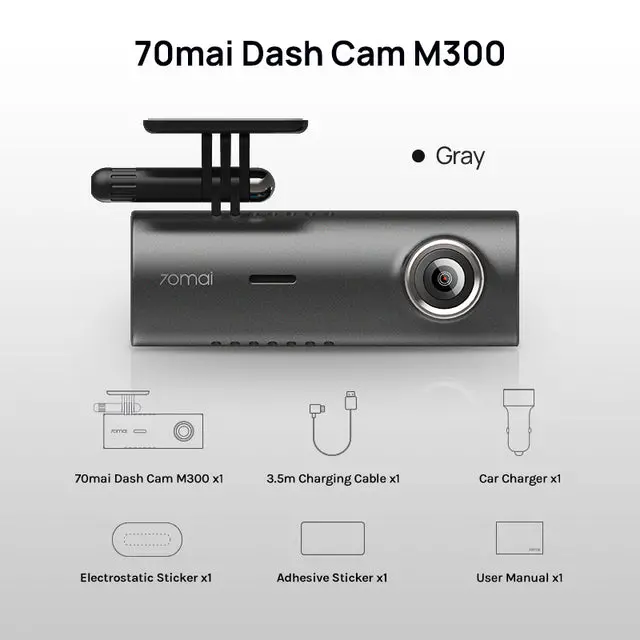 70Mai Smart Dash Cam M300 2