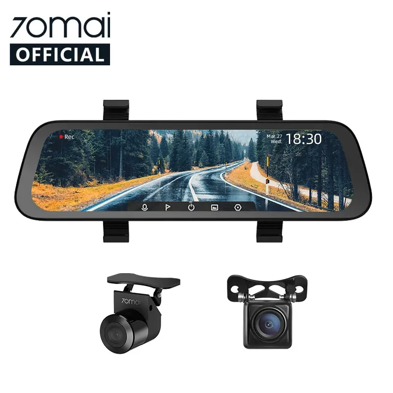 9.35''  70Mai Mirror Car Recorder Stream Media Car Dvr 1