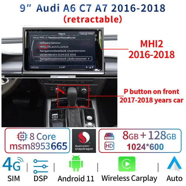 A6, A7 2011-2018 9