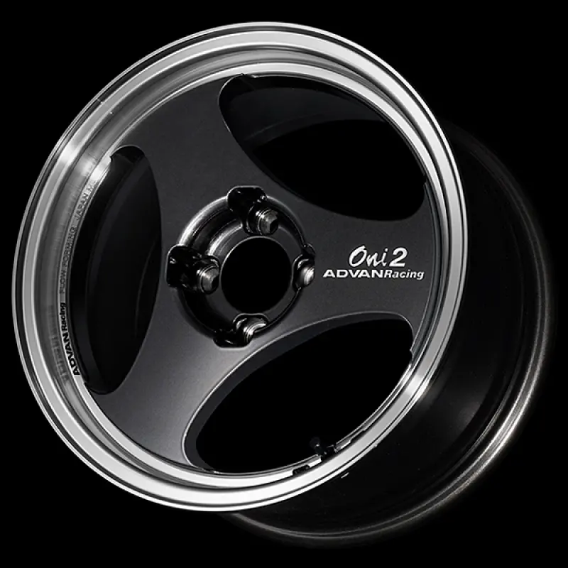 Advan Oni2 15X7.5 / +40 Offset / 4X100 / 63Mm Bore / Machining And Black Gunmetallic 1