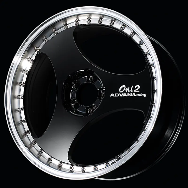 Advan Oni2 Progressive 20X9.0 / +30 Offset / 5X114.3 / 73Mm Bore / Machining And Racing Gloss Black 1