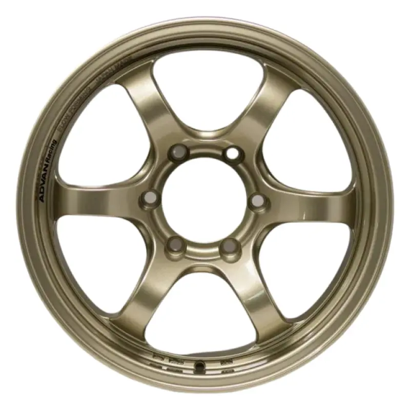 Advan Rg-D2 For Truck 18X9.0 / +00 Offset / 6X139.7 / 112Mm Bore / Racing Gold Metallic 1