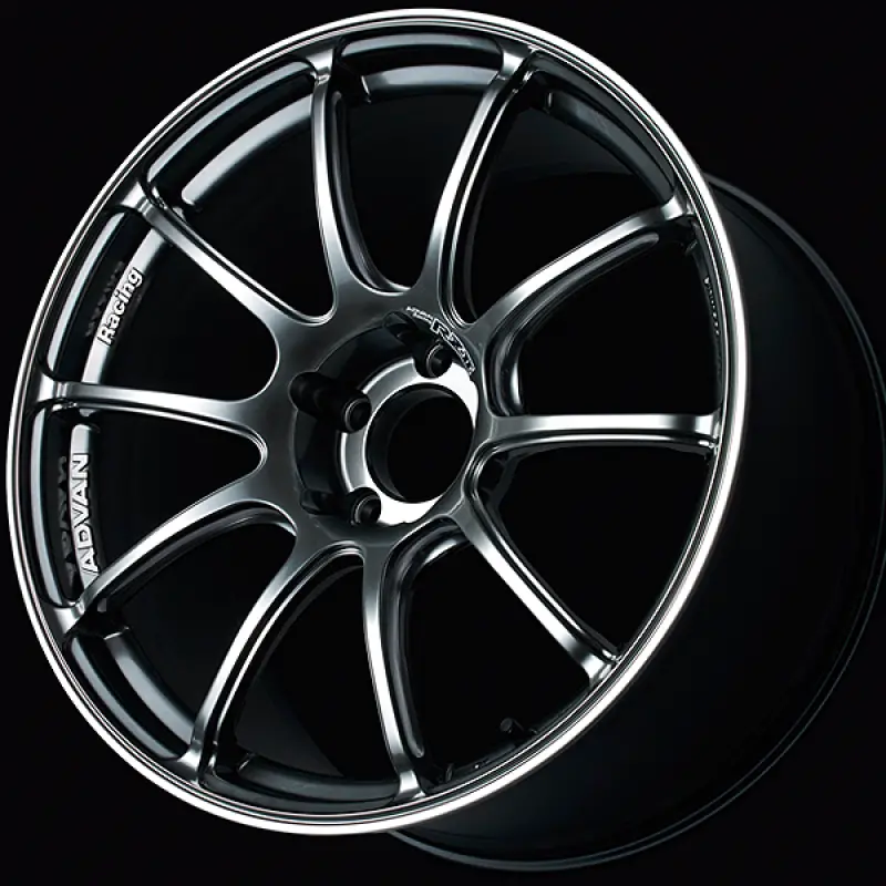 Advan Rzii 15X6.0 / +38 Offset / 4X100 / 63Mm Bore / Racing Hyper Black And Ring 1
