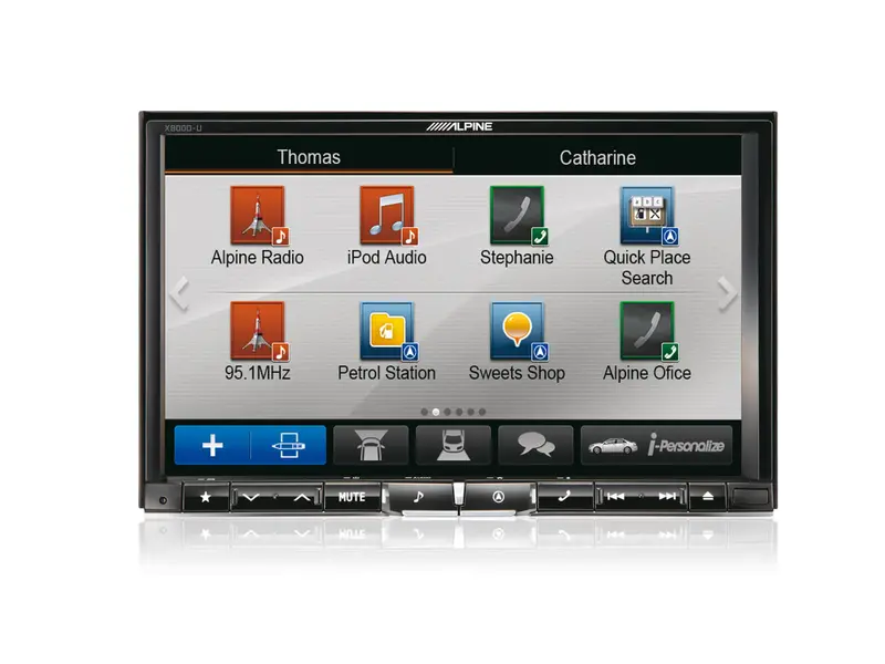 Alpine, X800d-U 1