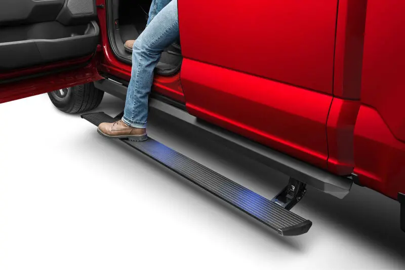 Amp Research 19-22 Ram 1500 Crew Cab Powerstep Xl - Black (Incl Oem Style Illumination) 1