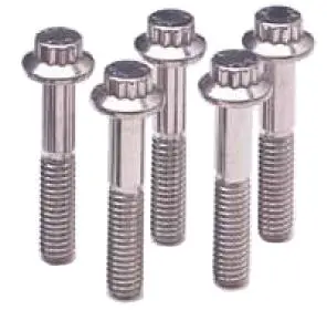 Arp 1/4-20 X 1.250 12Pt Black Oxide Bolts (5/Pkg) 1