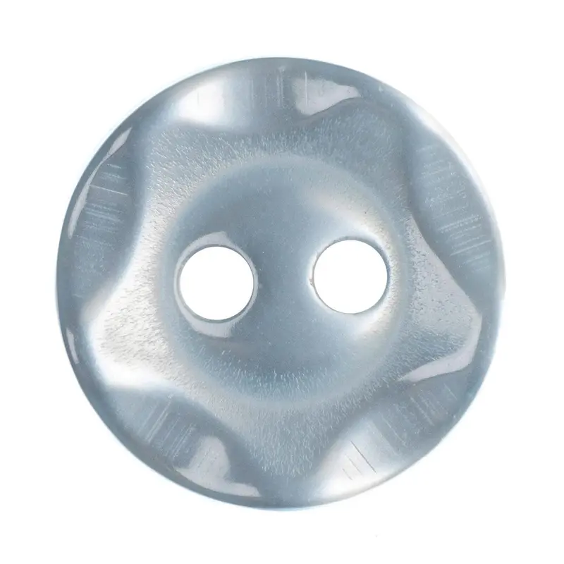 Baby Blue Bevelled Star Buttons 1