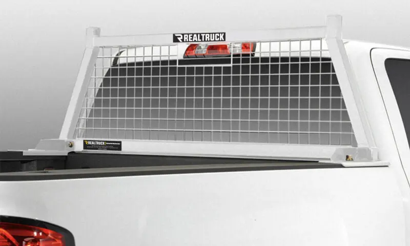 Backrack 04-12 Chevrolet Colorado / 98-21 Nissan Frontier Safety Rack Frame Only (Req. Hw) - White 1