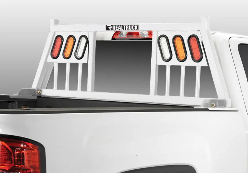Backrack 99-22 Ford F-250/350/450 Sd Three Light Rack Frame Only (Req. Hw) - White 1