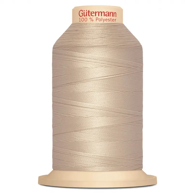 Beige Gutermann Overlock Thread, Tera 180, 2000M 1