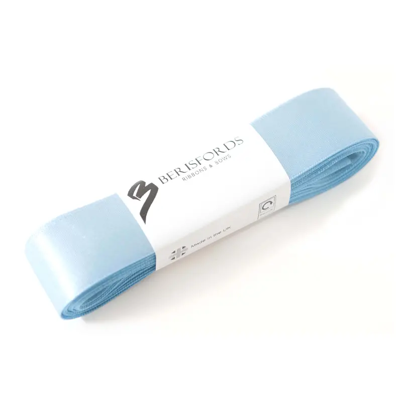 Berisfords 5M Pack Cornflower Blue Ribbon 1