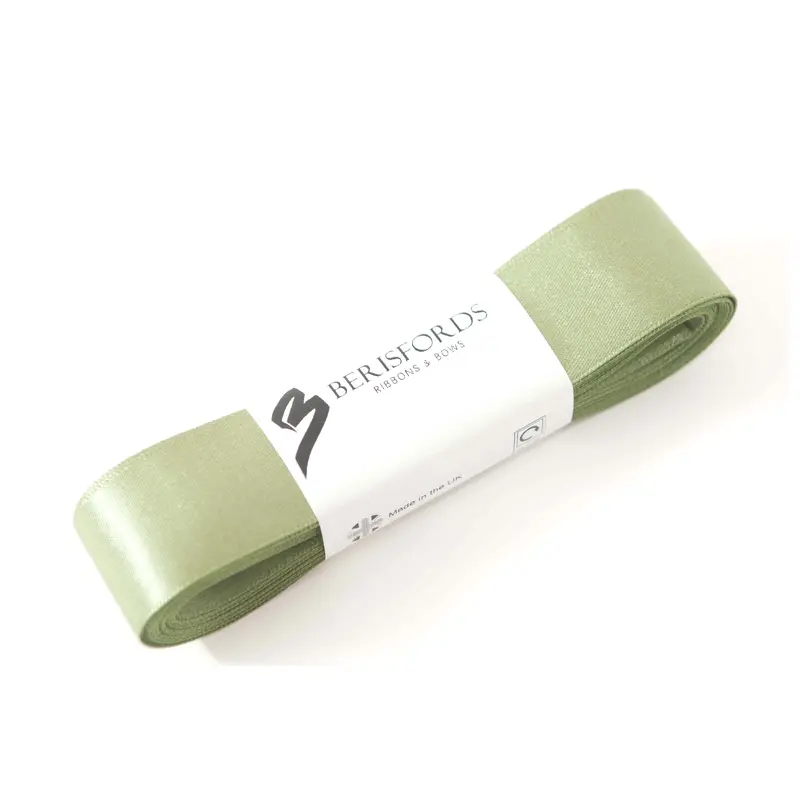 Berisfords 5M Pack Khaki Ribbon 1