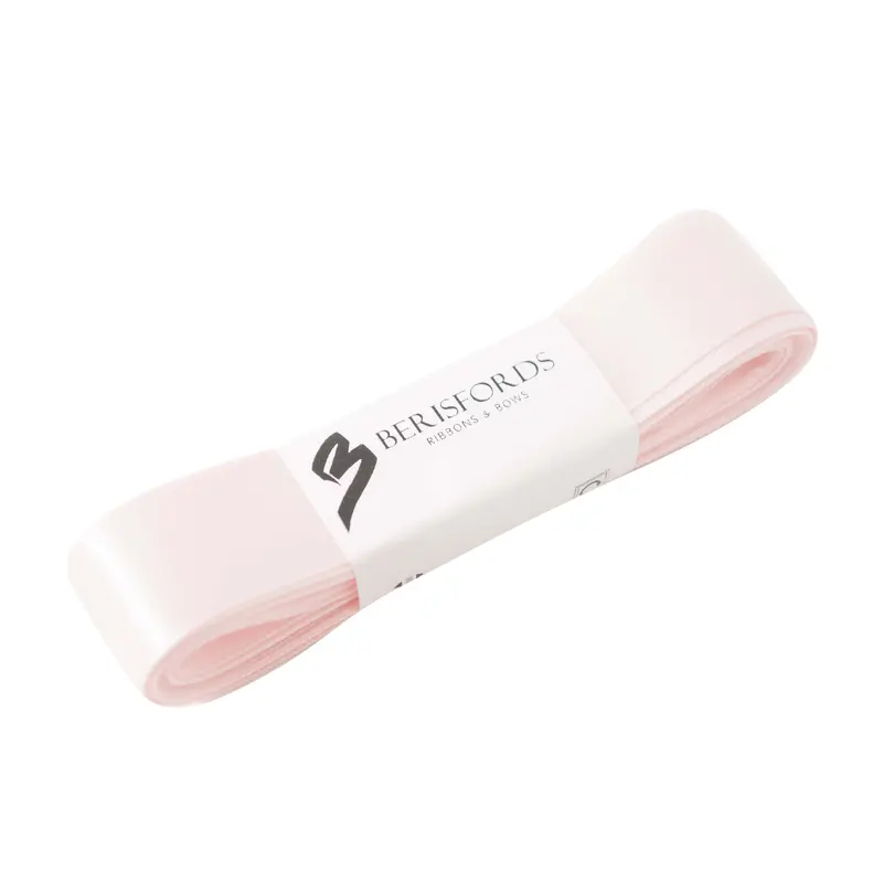 Berisfords 5M Pack Pale Pink Ribbon 1