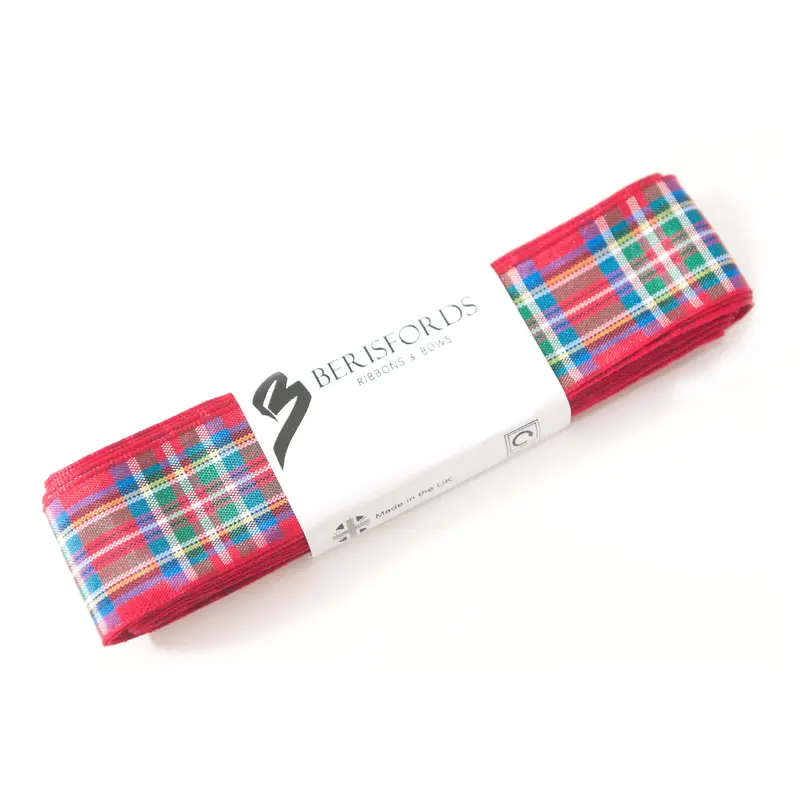 Berisfords 5M Pack Royal Stewart Tartan Ribbon 1