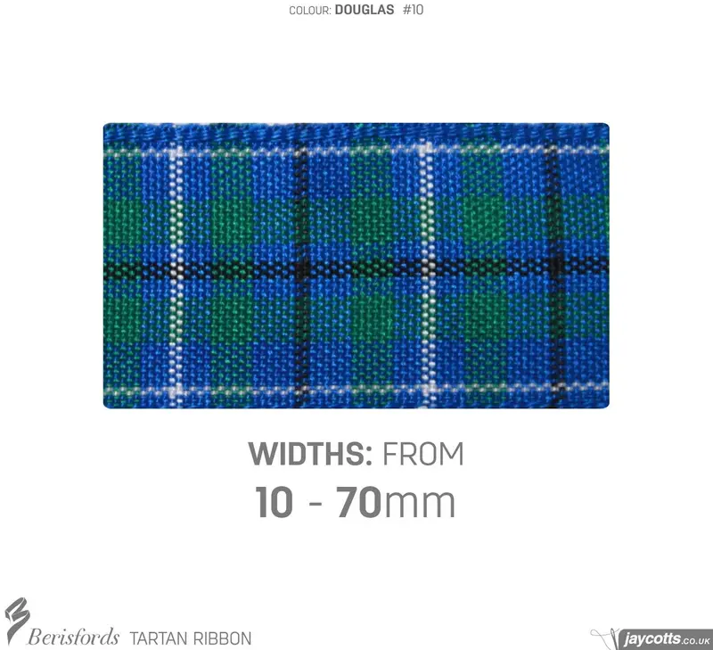 Berisfords Douglas Tartan Ribbon 3
