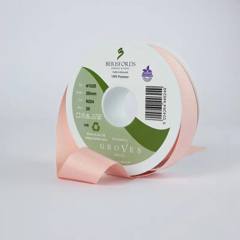 Berisfords Grosgrain Ribbon - Pink 1