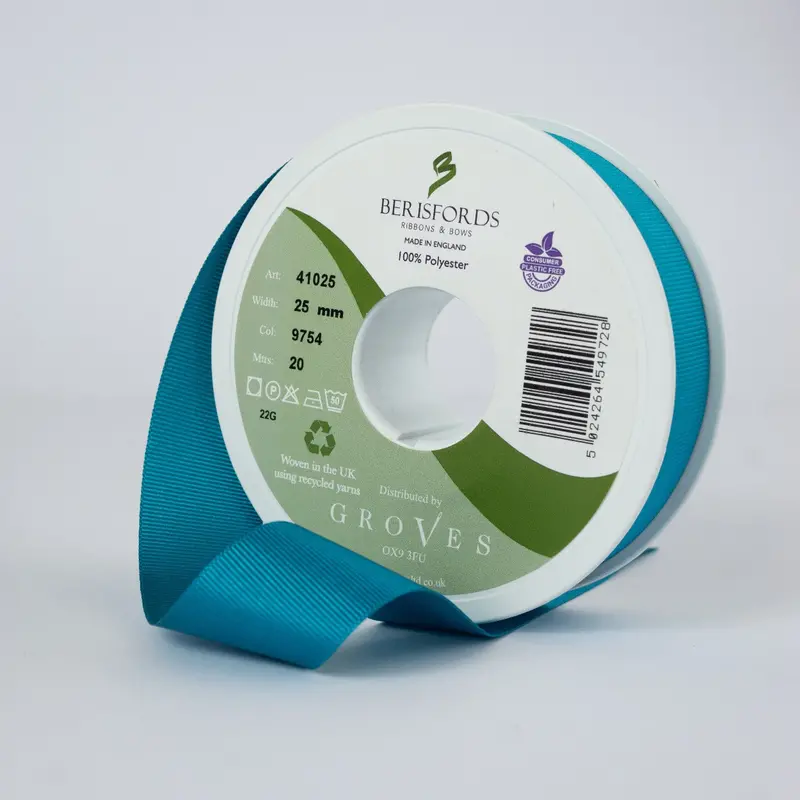 Berisfords Grosgrain Ribbon - Saphire 1
