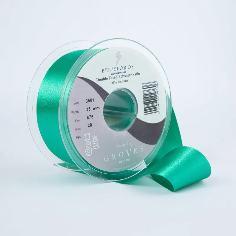 Berisfords Satin Ribbon, Parakeet 1