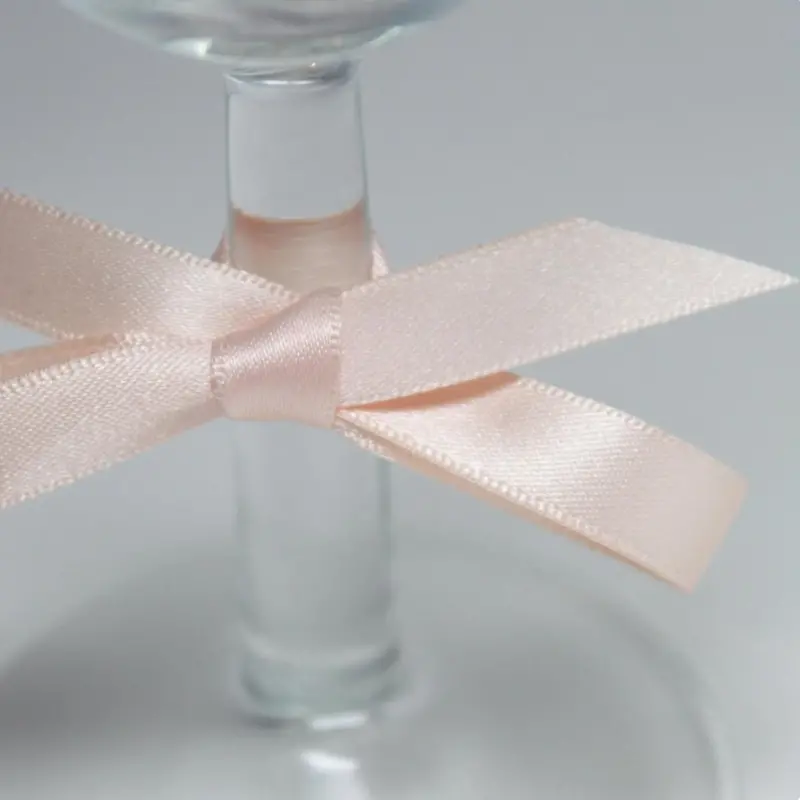 Berisfords Satin Ribbon, Peach 2