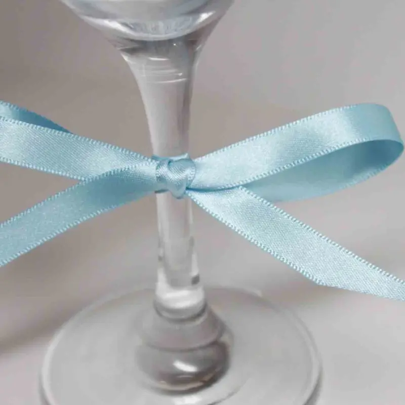 Berisfords Satin Ribbon, Saxe Blue 2