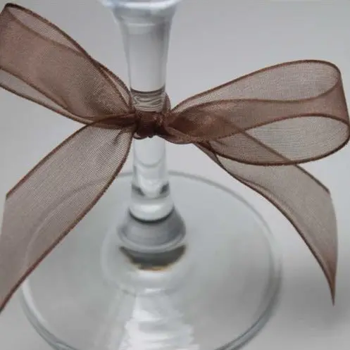 Berisfords Super Sheer Ribbon 25M - Brown 2