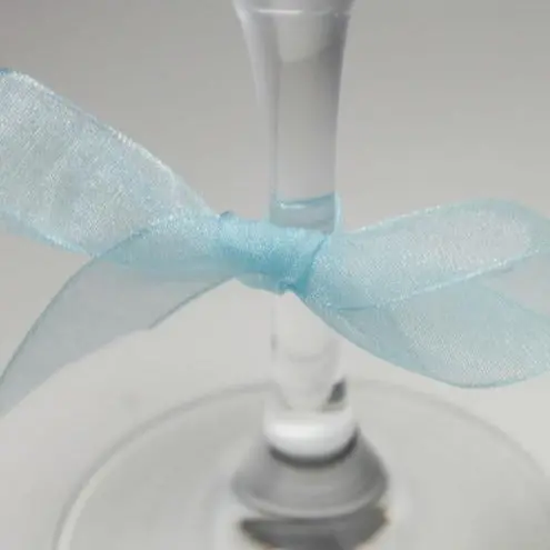 Berisfords Super Sheer Ribbon 25M - Sky Blue 2