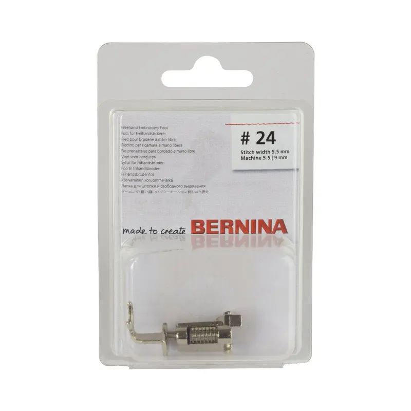 Bernina Foot 24 | Free Motion Embroidery Foot 2