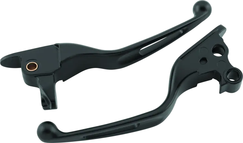 Bikers Choice 08-13 Flh Flt / 08-16 Flhr Vortex Lever Set Black 1