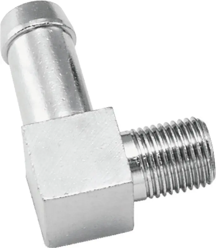 Bikers Choice 1/8 Npt X 3/8 Hose 90 Degree Oil Line Fitting Universal Custom 1