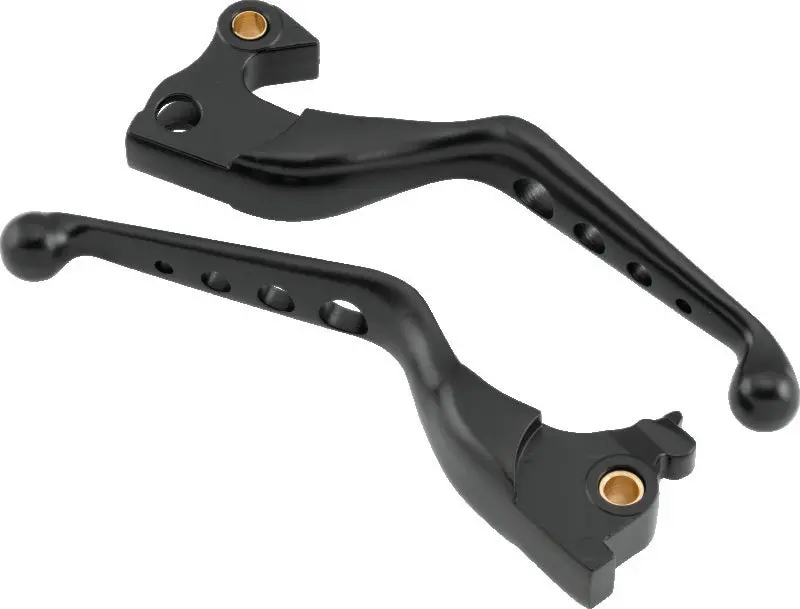 Bikers Choice 14-22 Xl Black O Series 4 Hole Lever Set 1