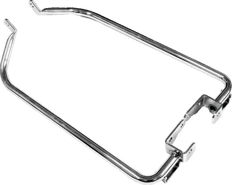 Bikers Choice 14-Up Flh Flt Chrome Saddlebag Support Bracket 1