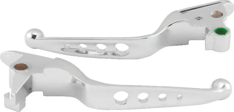Bikers Choice 15-17 Flst Fxst O-Series 4 Holed Lever Set Chrome 1