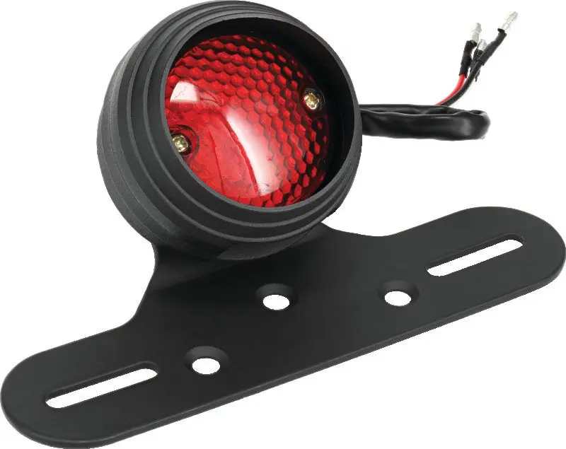 Bikers Choice 2.75 Inch Custom Taillight With License Plate Mount 1