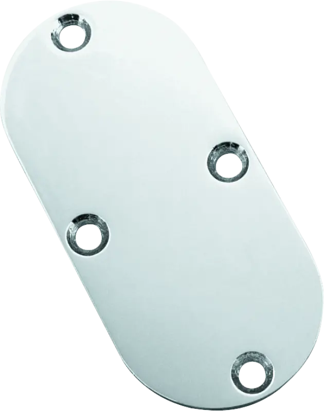 Bikers Choice 65-86 Fl Fx 4 Speed Chrome Inspection Cover Replaces H-D 60572-78T No Shifter Hole 1