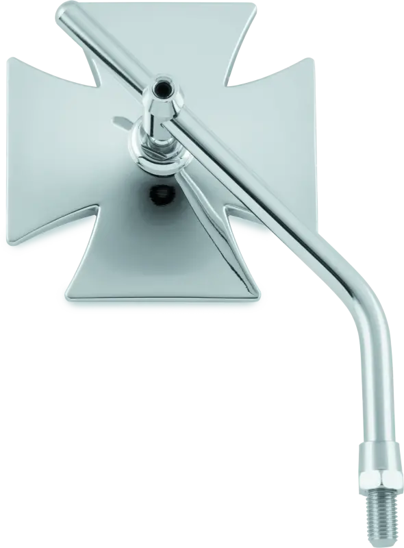 Bikers Choice 65-Up Chrome Maltese Mirror Long Stem Each Custom 1