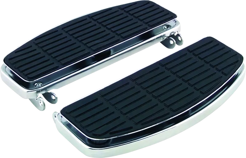 Bikers Choice 66-84 Fl Chrome Late Style Floorboards Replaces H-D 50603-74Ta 1