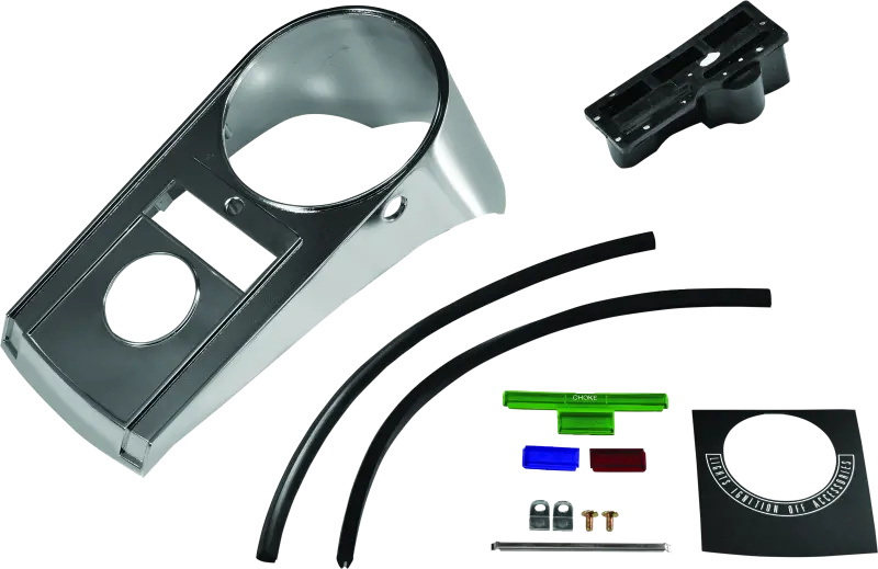 Bikers Choice 68-84Fl 71-72 Fx 80-86 Fxwg 84-95 Softail Chrome Cast Dash Replaces H-D 71241-77T 91 1