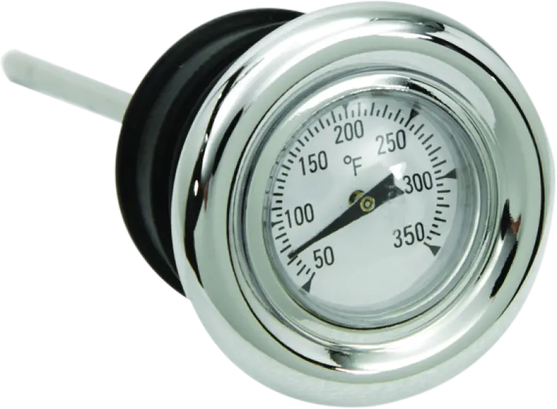 Bikers Choice 70-86 Fl Fx 70-78 Xlch Chrome Oil Dipstick With Temp Gauge Replaces H-D 62635-79T 1