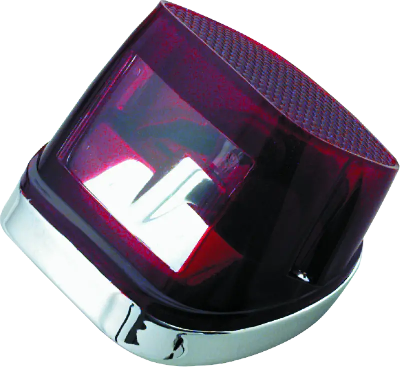 Bikers Choice 73-98 Big Twin And Sportster Replacement Taillight Red Replaces H-D 68008-73B 1