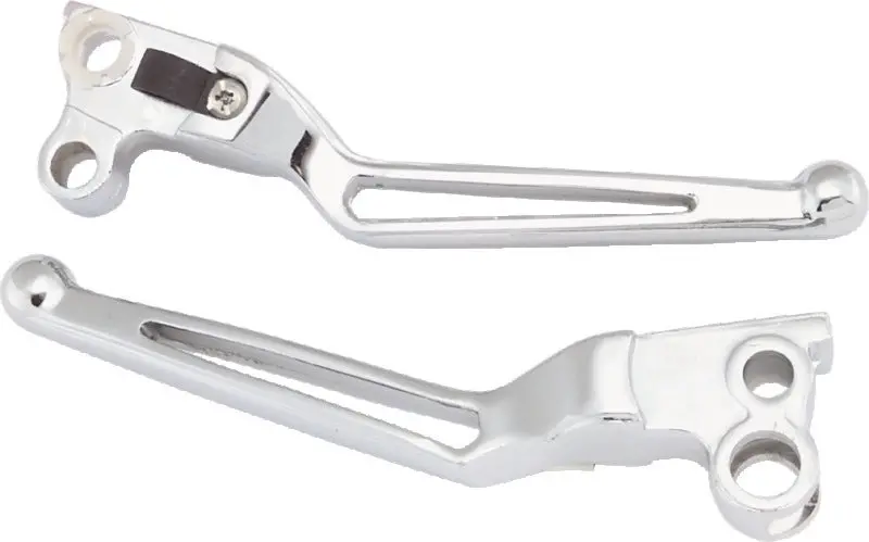 Bikers Choice 82-95 Big Twin & Xl Chrome Custom Slotted Lever Set 1