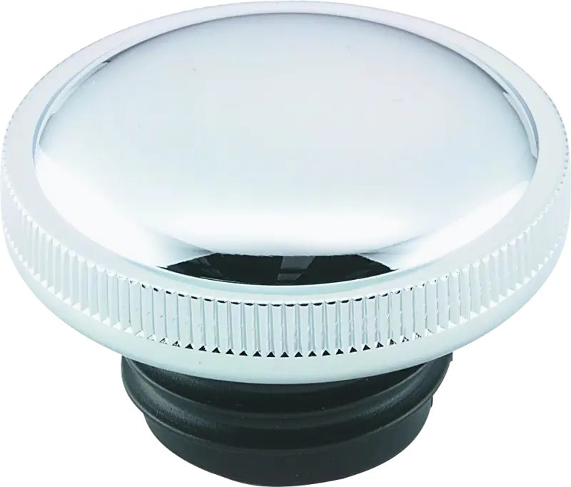 Bikers Choice 83-E96 Left Side Chrome Non-Vented Screw-In Gas Cap Replaces H-D 59674-94A 61103-83 1