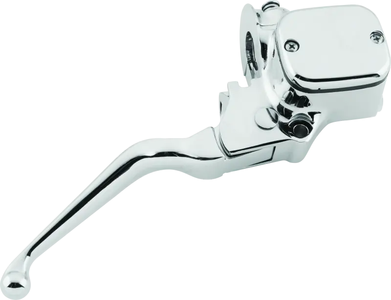 Bikers Choice 96-07 Single Disc Chrome Handlebar Master Cylinder 9/16In Bore H-D 45019-96 1