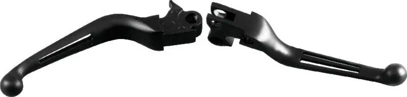 Bikers Choice 96-16 Big Twin W/ Cable Clutch 96-03 Xl Black Slotted Lever Set 1