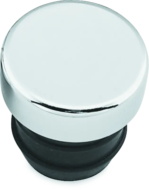 Bikers Choice Big Twin & Xl Chrome Custom Oil Tank Cap 1 3/16 Inch Push In Replaces H-D 62644-84T 1