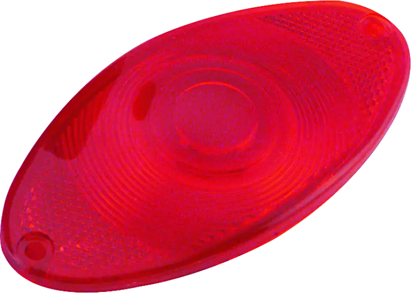 Bikers Choice Cat Eye Taillight Replacement Lens Red 1