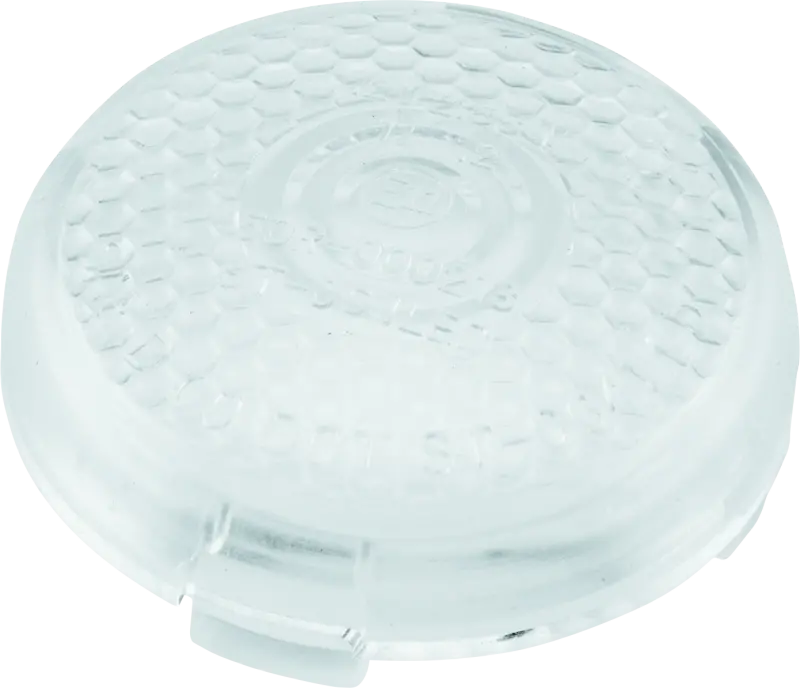Bikers Choice Replacement Honeycomb Clear Lens For Led Bullet Turn Signal 1