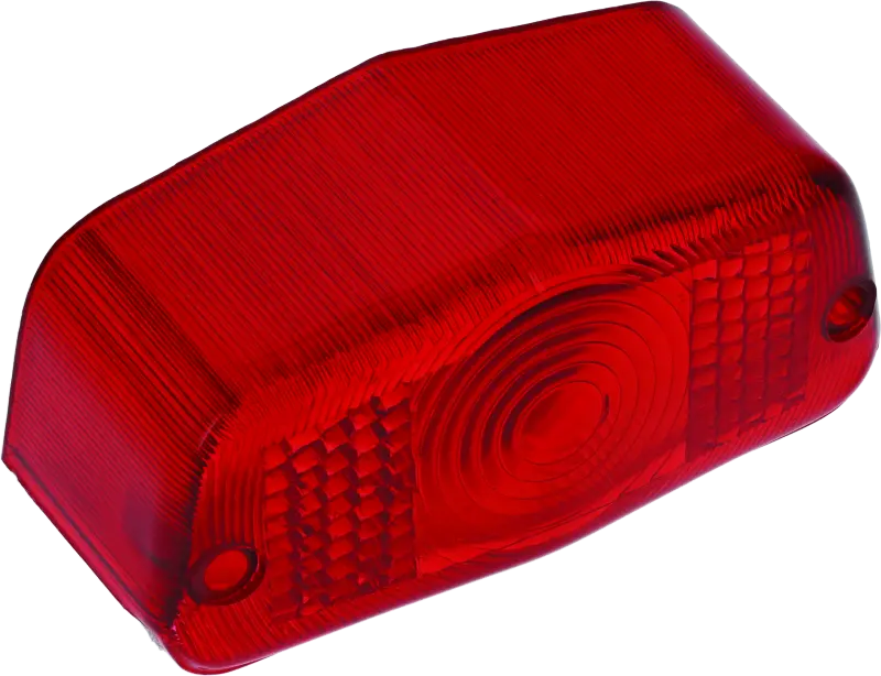 Bikers Choice Small Custom Tail Lamp Lamp Replacement Lens Lucas Style Red 1