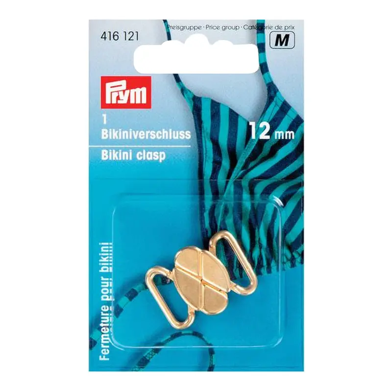 Bikini Clasps Gold Colour Clover Leaf Shape 1