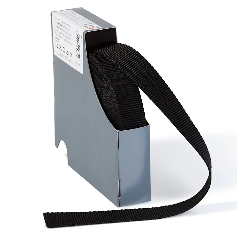 Black Strapping For Rucksacks And Bags Prym 10M Rolls 1